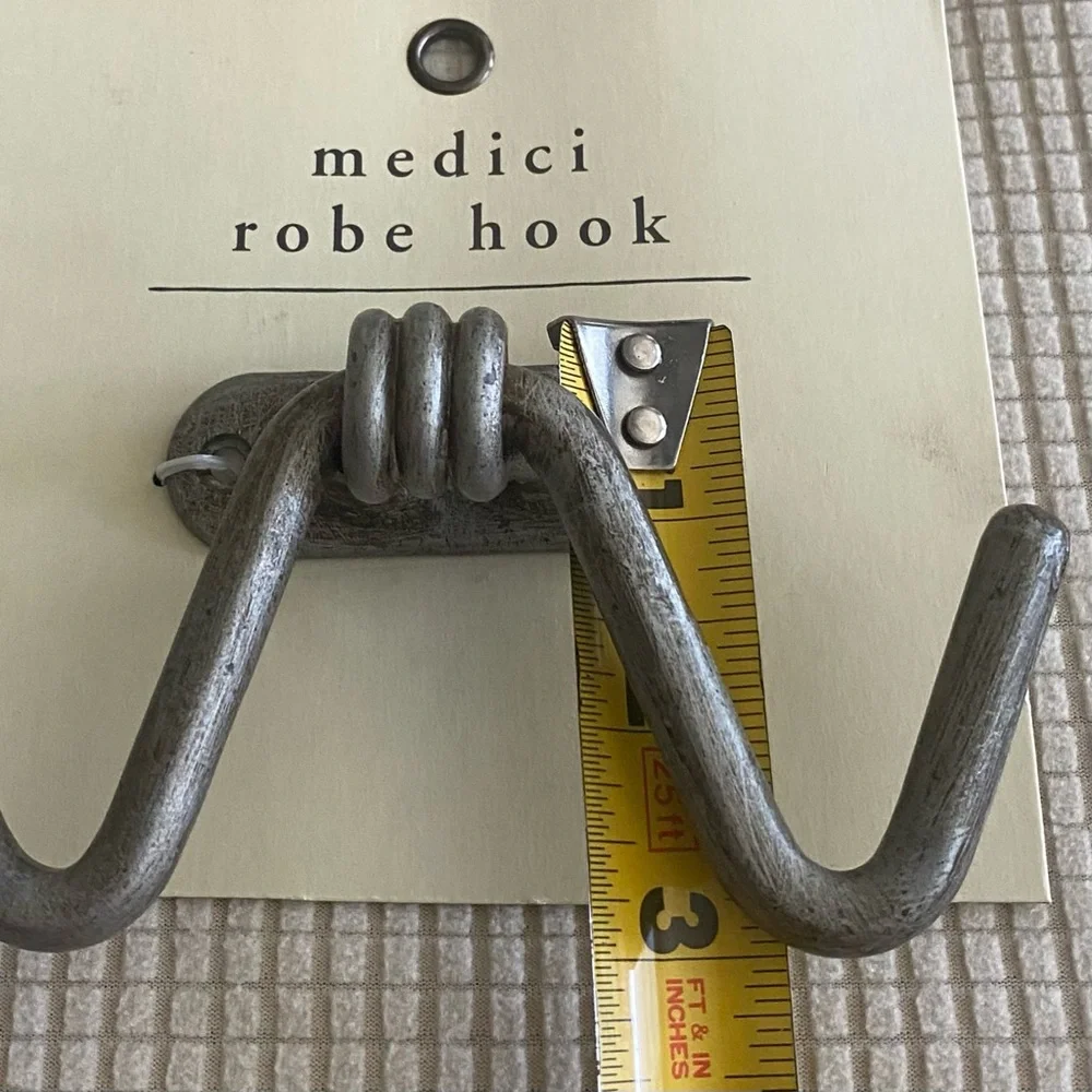 Pier 1 Pewter Wall Hook for towels/robe